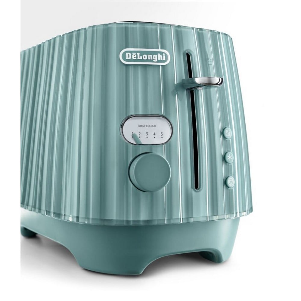 DeLonghi Ballerina 2Slice Toaster Laguna Green Peter's of Kensington