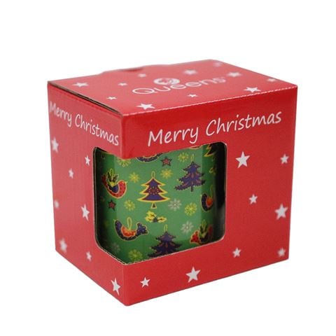Queens - Christmas Festive Season Mug Green