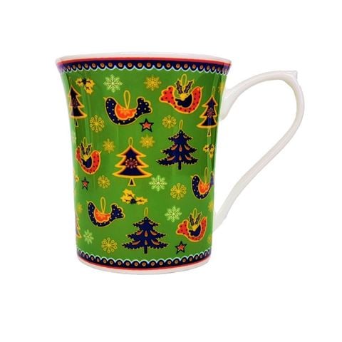 Queens - Christmas Festive Season Mug Green