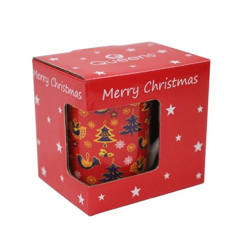 Queens - Christmas Festive Season Mug Red