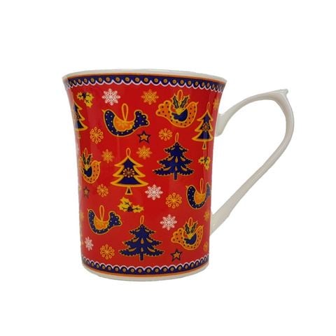 Queens - Christmas Festive Season Mug Red