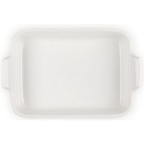 Le Creuset Heritage Rectangular Dish Meringue 32cm/4L - Peter's of Kensington