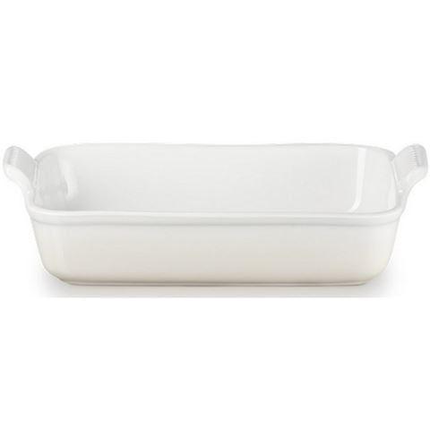 Le Creuset Heritage Rectangular Dish Meringue 32cm/4L - Peter's of Kensington