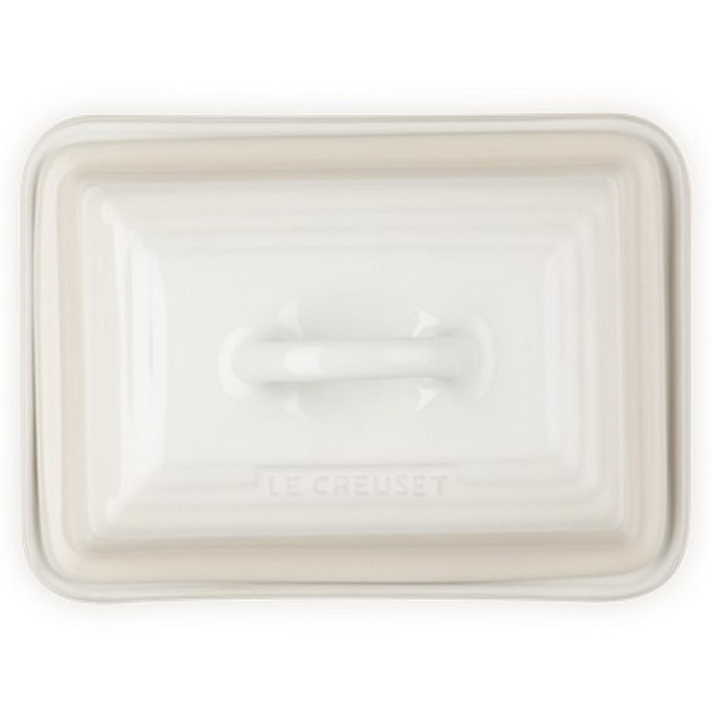 Le Creuset Stoneware Butter Dish Meringue Peter