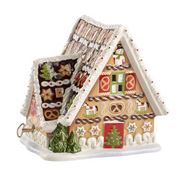 V&B - Christmas Toys Gingerbread House w/musical Clock 16cm