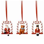 V&B - Christmas Nostalgic Ornaments Swing Set 3pcs