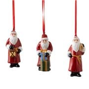 V&B - Christmas Nostalgic Ornaments Santa Claus Set 3pcs