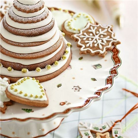 Villeroy & Boch - Christmas Toy's Delight Footed Cake Plate 28cm