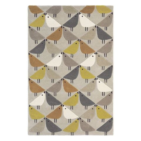 Scion Lintu Rug Dandelion Grey 180x120cm - Peter's of Kensington