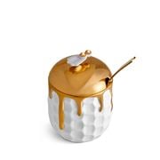 L'objet - Beehive Honeypot w/24k Gold Plated Spoon