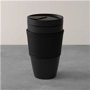 V&B - Manufacture Rock Coffee Mug To Travel Matt black 350ml