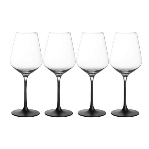 Villeroy & Boch Manufacture Rock White Wine Goblet Set 4pcs - Peter's of Kensington