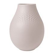 V&B - Manufacture Collier Perle Vase Tall Beige 20cm