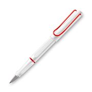 Lamy - Safari Rollerball Pen White/Red