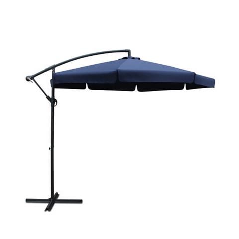 Exterieur Outdoor - Instahut 3M Outdoor Umbrella Navy