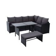 Exterieur Outdoor - Gardeon Outdoor Furniture 8 Seater Blk
