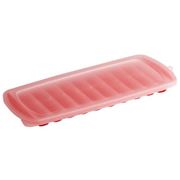 Cuisena - Flexible Ice Stick Tray With Lid Red