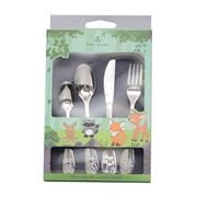 Wilkie Brothers - Children's Cutlery Woodland Set 4pce