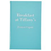 Graphic Image - Breakfast At Tiffany's Blue Leather Book