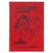 Graphic Image - Catcher In The Rye Red Leather Book