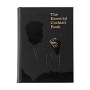 Graphic Image - The Essential Cocktail Black Leather Book