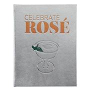 Graphic Image - Celebrate Rose Silver Metallic Leather Book