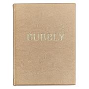 Graphic Image - Bubbly Gold Metallic Leather Book