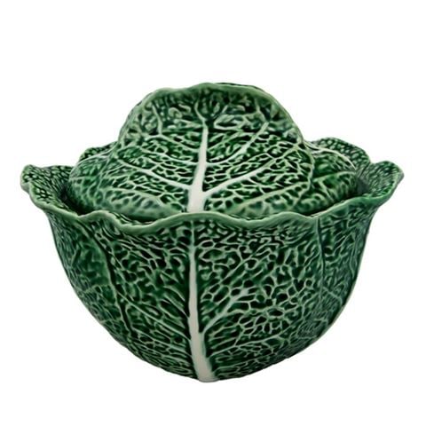 Bordallo Pinheiro Cabbage Green Tureen 3L - Peter's of Kensington