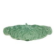 Bordallo Pinheiro - Folha Platter Leaf Green 44x33cm