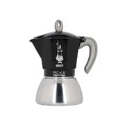 Bialetti - Moka Induction Espresso Maker Black 4 Cup