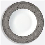 Bernardaud - Ecume Silver Soup Plate 23cm