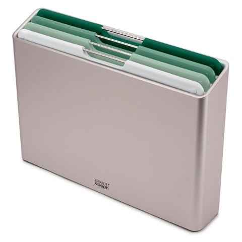 Joseph Joseph Folio Large Chopping Board Editions Sage Set 4pce - Peter's of Kensington