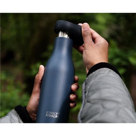 Joseph Joseph - Loop Vacuum Insulated Bottle Blue 500ml