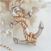 Raz - Anchor Ornament 16cm