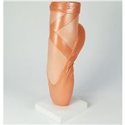 Antartidee - Ballet Dancer Shoes Vase Opaque Pink