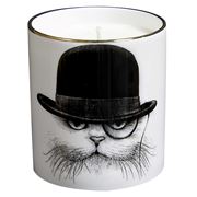 Rory Dobner - Cat In Hat Down Cutesy Candle 250g