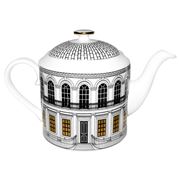 Rory Dobner - Beautiful Buildings White Round Teapot 1L