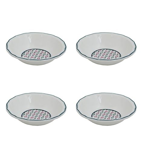 Gien Dominote Rim Soup Set 4pce - Peter's of Kensington