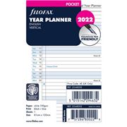 Filofax - Pocket Year Planner Vertical 2022