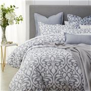 Private Collection - Marina Blue Quilt Cover Set Queen 3pce
