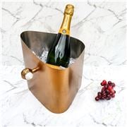 Clinq - Soiree Collection Marble And Copper Ice Bucket