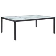 Antibes Outdoor - Outdoor Dining Table Blk 200cm