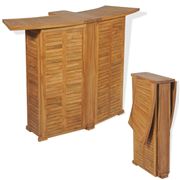 Antibes Outdoor - Folding Bar Table 155cm Teak Wood