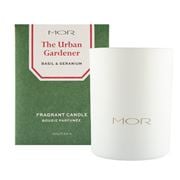 Mor - The Urban Gardener Basil&Geranium Fragrant Candle 250g