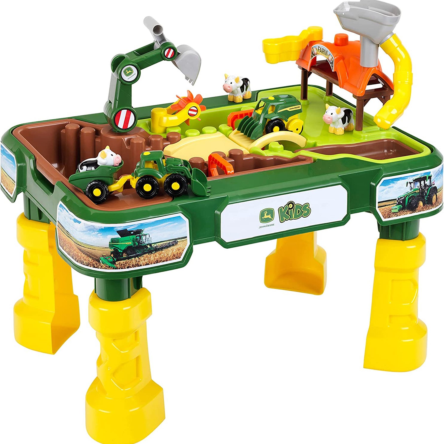 John Deere - John Deere Farm Sand & Water Play Table 2-in-1 | Peter's ...