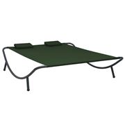 Antibes Outdoor - Outdoor Lounge Bed Fabric Green