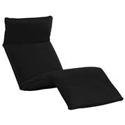 Antibes Outdoor - Foldable Sun Lounger Oxford Fabric Black