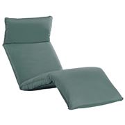 Antibes Outdoor - Foldable Sun Lounger Oxford Fabric Grey