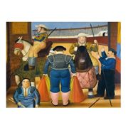 Botero - The Horse Yard 76x61cm