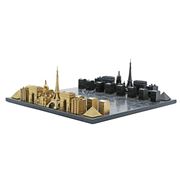 Skyline Chess - Luxury Bronze Paris Edition Corian Map Board